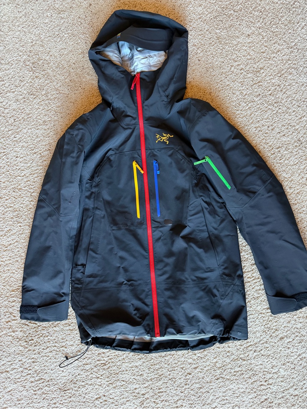 Arc’teryx Sabre Ski Snowboard jacket 3L goretex women’s large black
